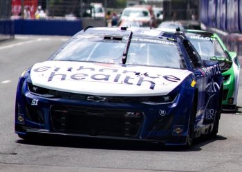 Shane van Gisbergen's NASCAR at Chicago street race