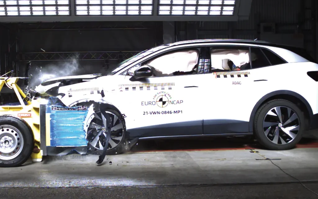 Volkswagen ID.4 front impact crash test