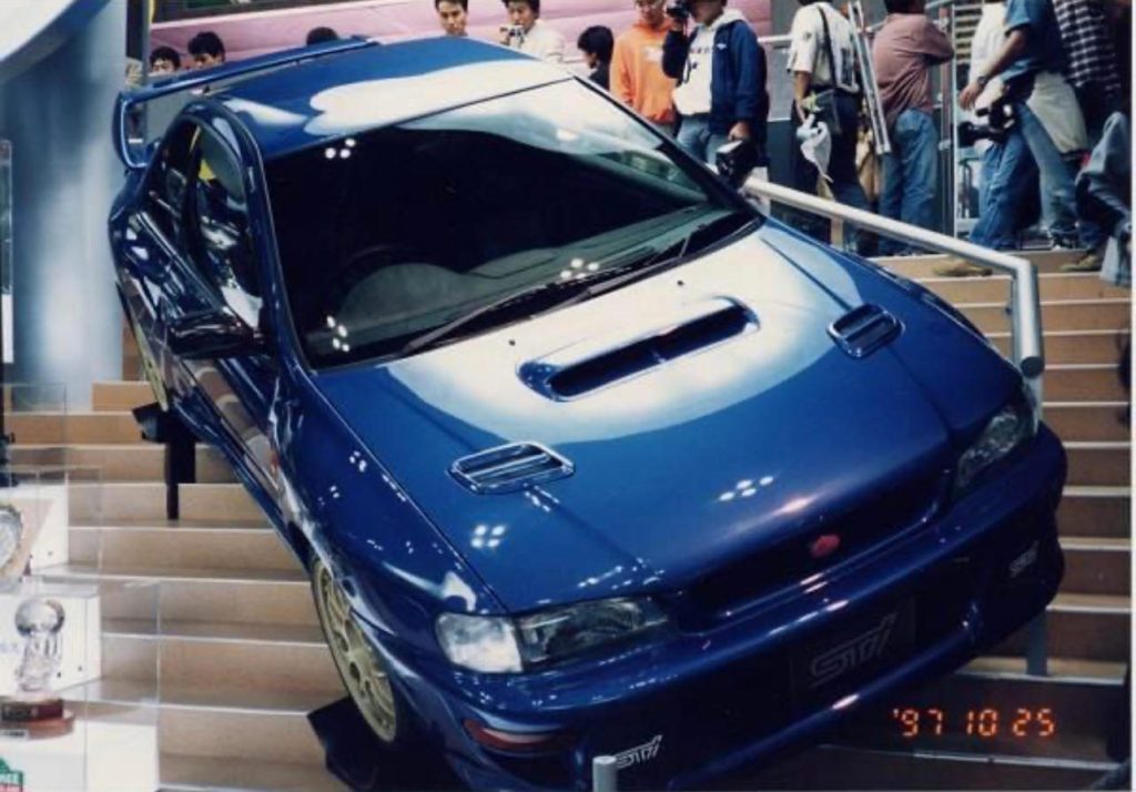 1997 Subaru Impreza 22B STI Prototype at Tokyo Auto Show