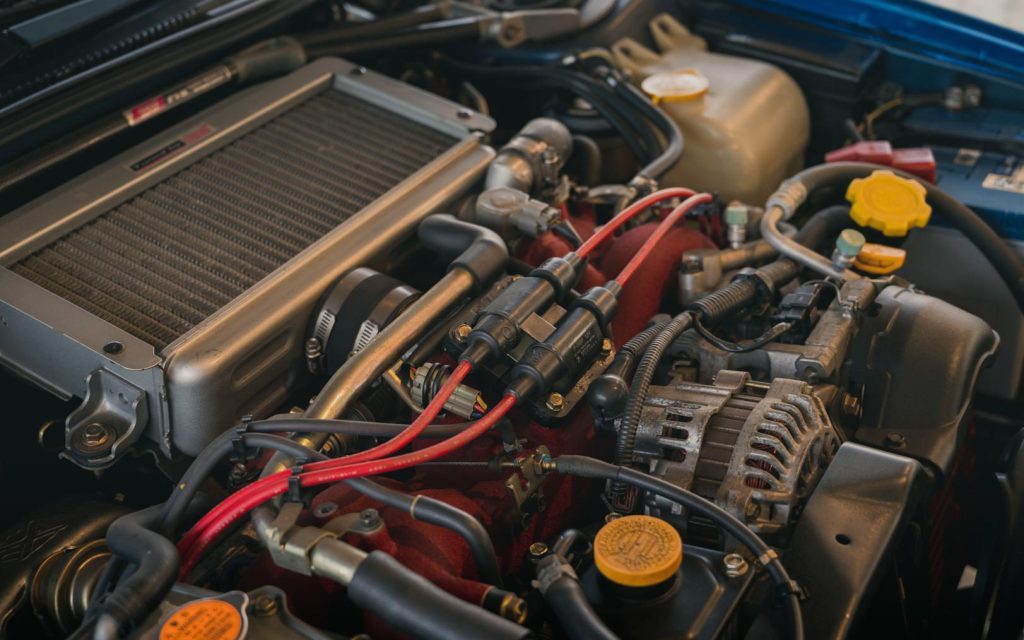 1997 Subaru Impreza 22B STI Prototype engine bay