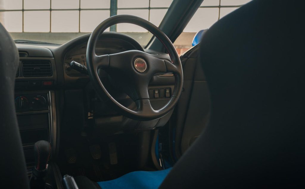 1997 Subaru Impreza 22B STI Prototype interior