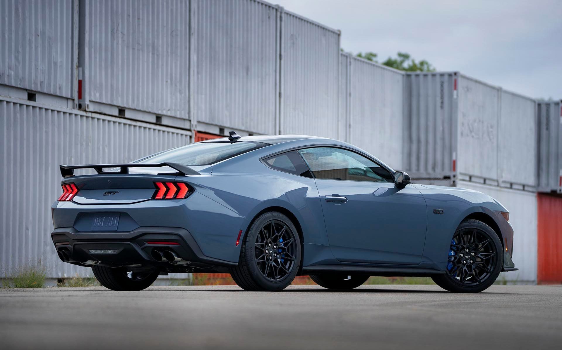2024 Ford Mustang low rear static