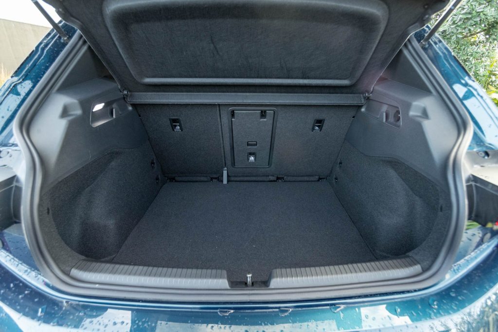 Boot space in the Cupra Born V+