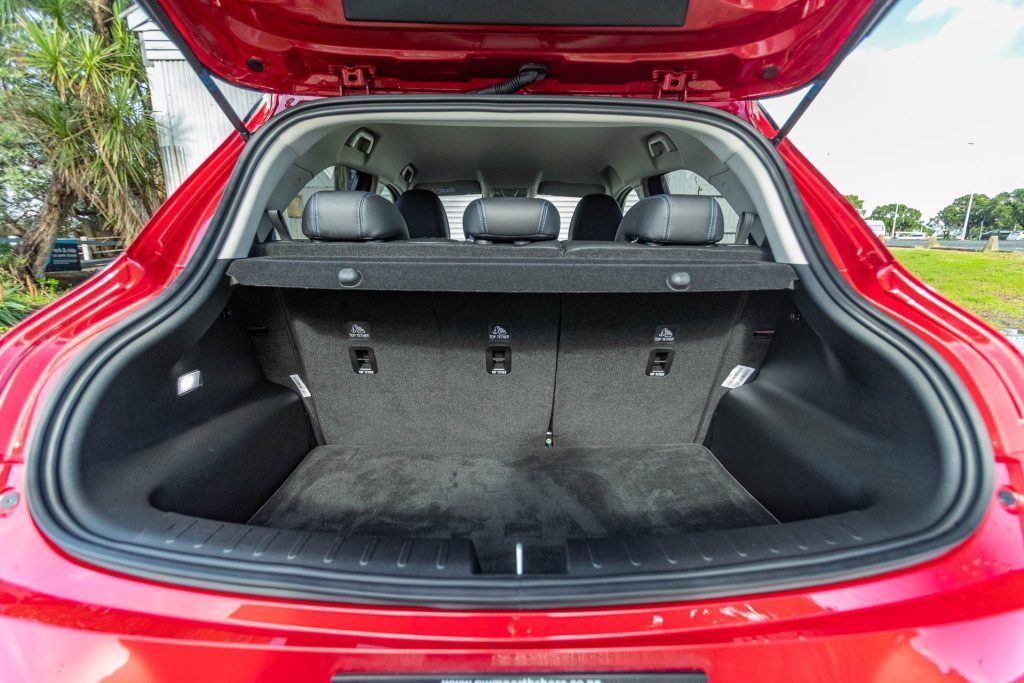 GWM Ora rear boot space