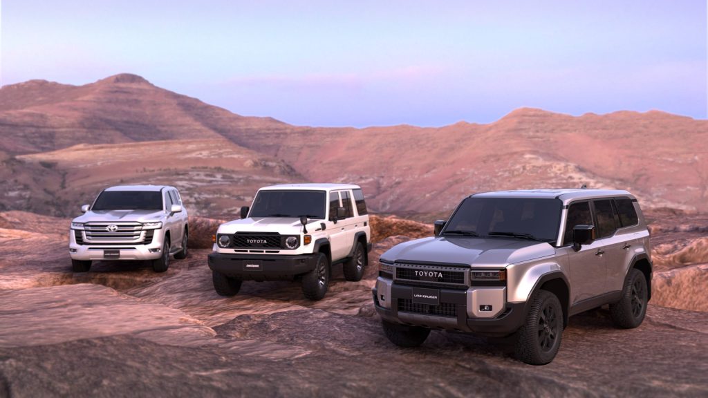 Toyota Land Cruiser line-up