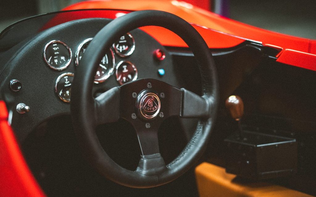 Lotus Type 66 steering wheel
