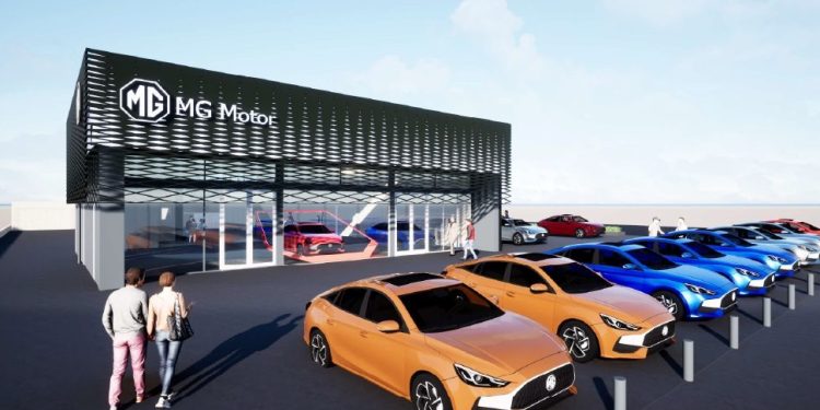 Giltrap MG dealership concept