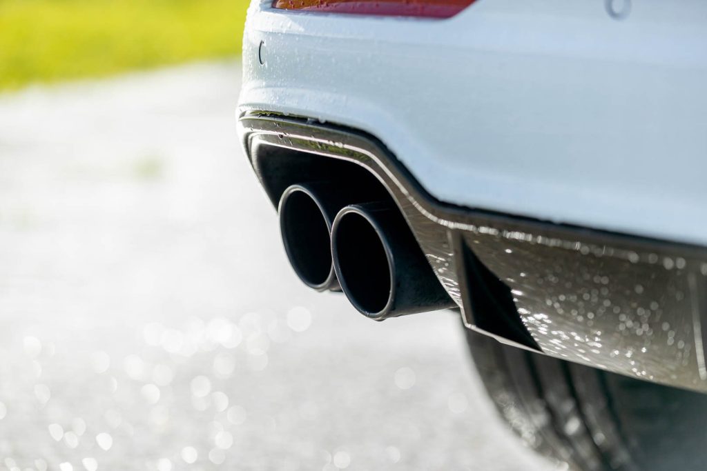 Maserati Grecale Modena exhaust detail