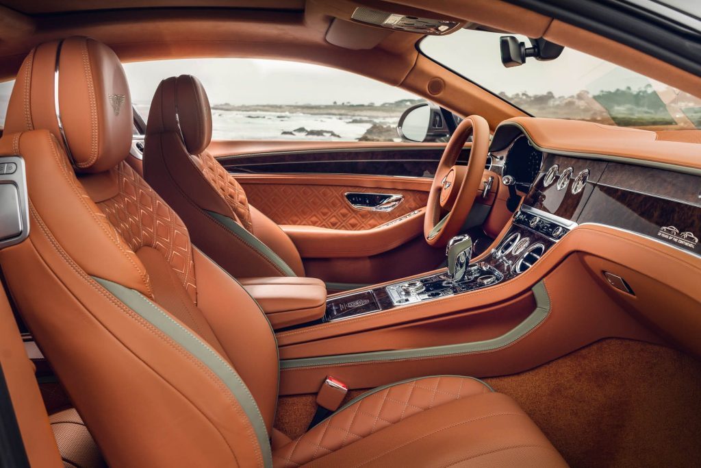 One-off Bentley Continental GT Speed interior