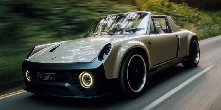 Fifteen Eleven Design Porsche 914 restomod driving on road