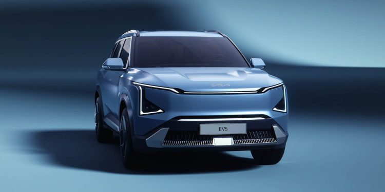 Kia EV5 front end