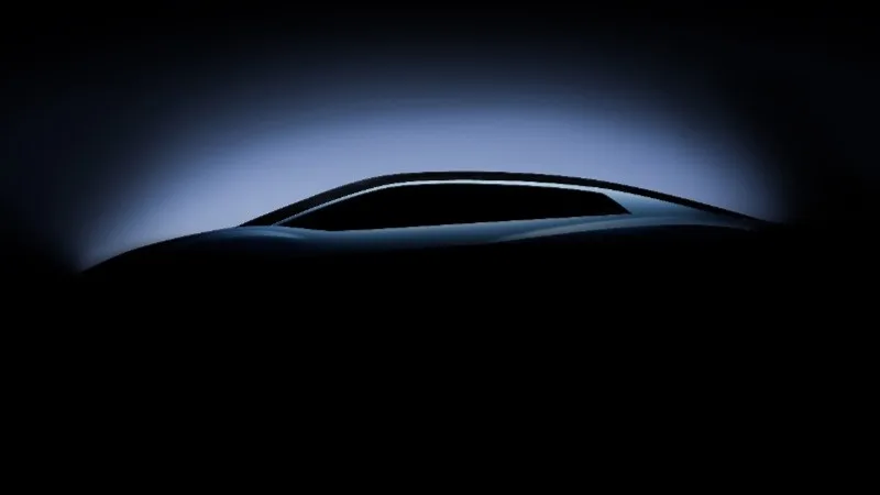 Fully electric Lamborghini concept teaser