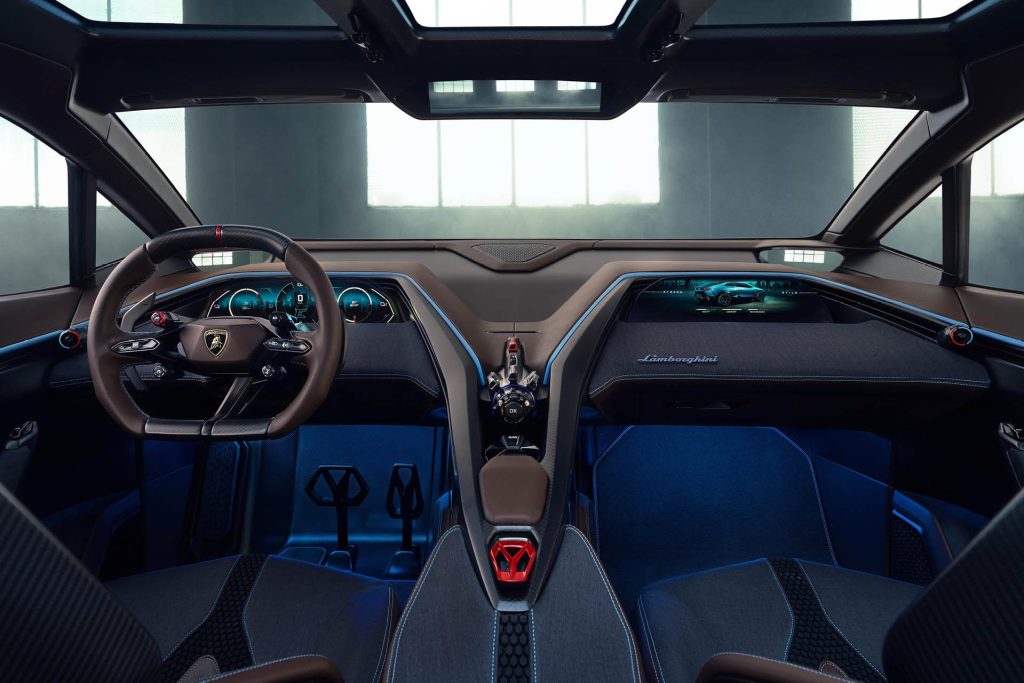 Lamborghini Lanzador interior