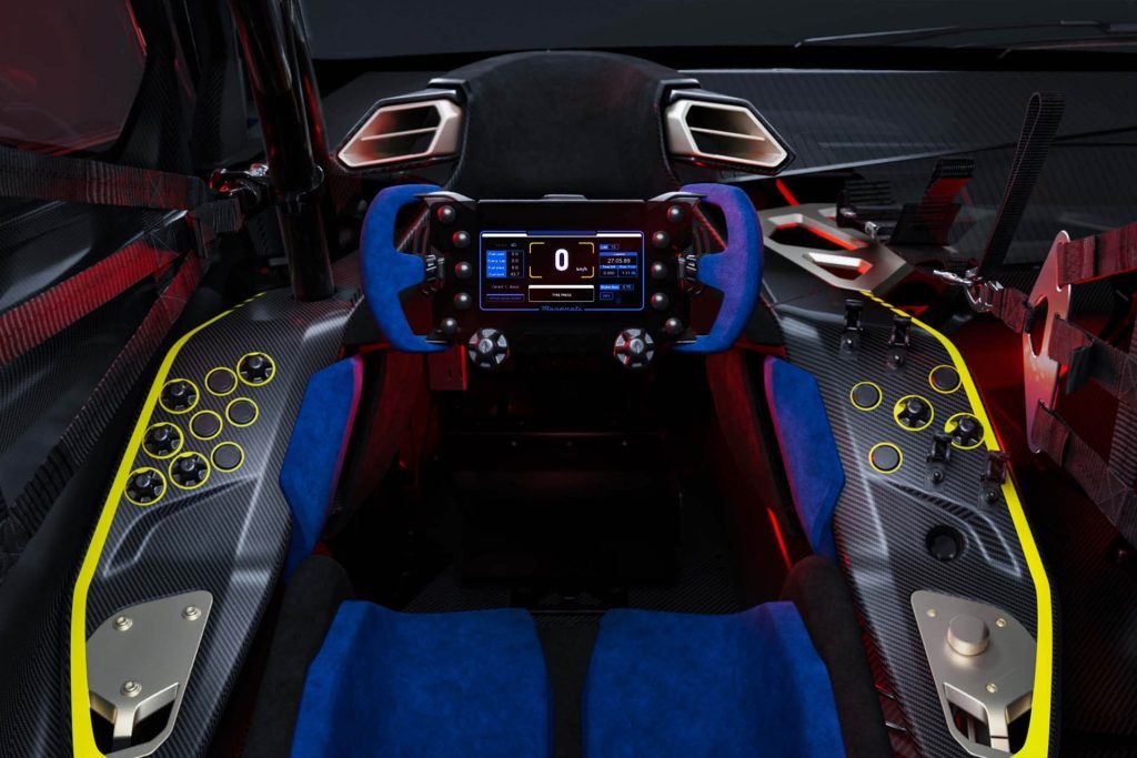 Maserati MCXtrema interior