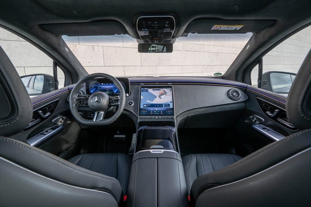 Mercedes-Benz EQE SUV interior