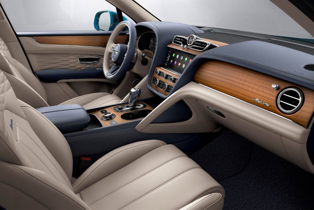 2024 Bentley Bentayga interior