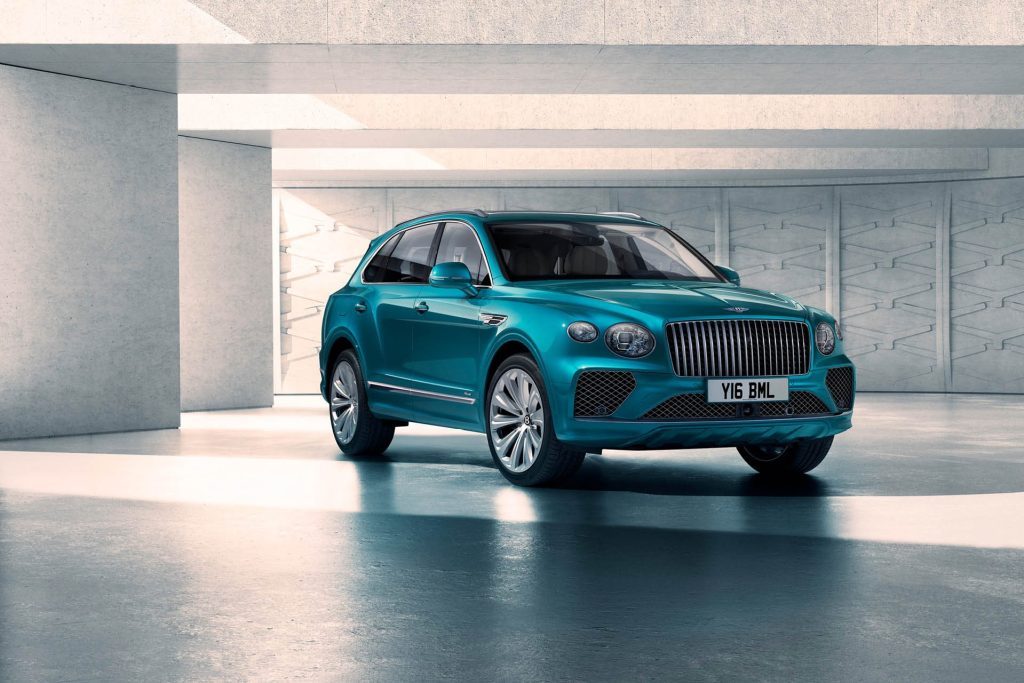 2024 Bentley Bentayga teal