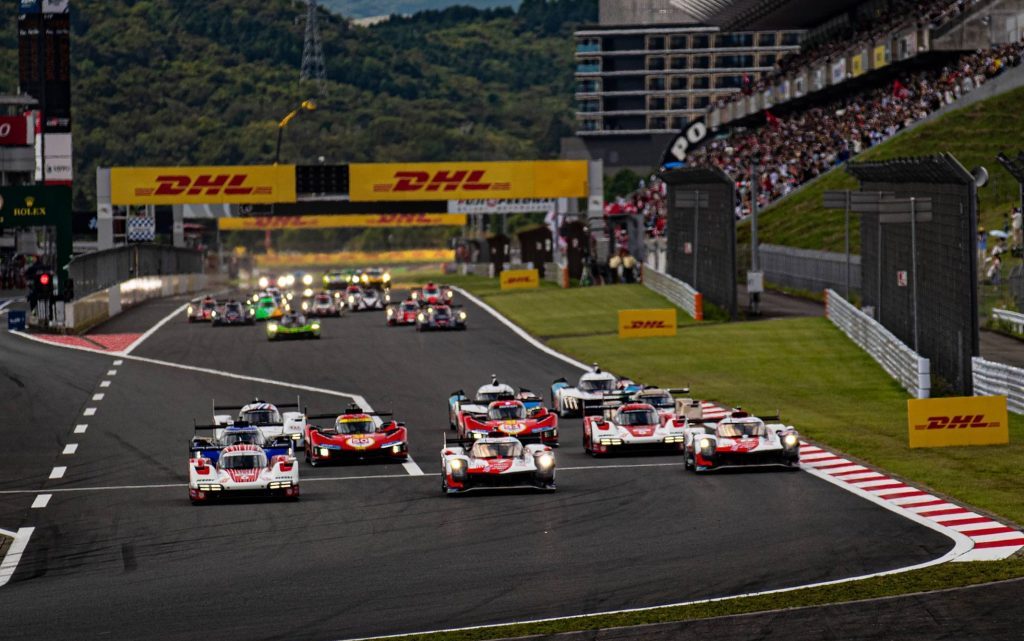 6 Hours of Fuji 2023 field on starting grid