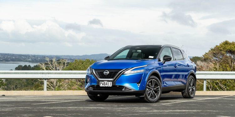 Nissan Qashqai e-Power front quarter shot