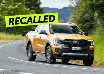 Ford Ranger recalled in NZ