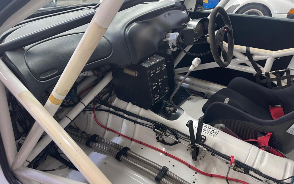 Greg Murphy's old 2000 Holden Commodore VT Supercar interior