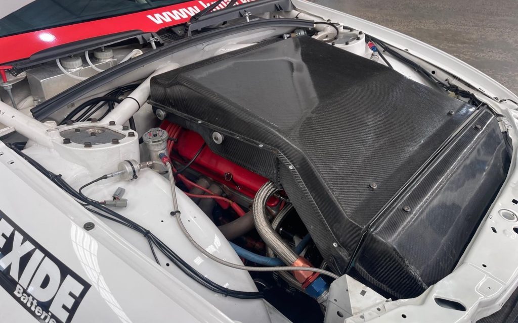 Greg Murphy's old 2000 Holden Commodore VT Supercar engine bay