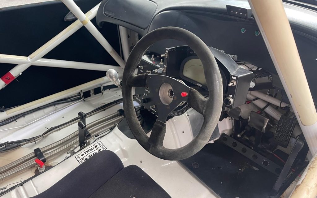 Greg Murphy's old 2000 Holden Commodore VT Supercar interior