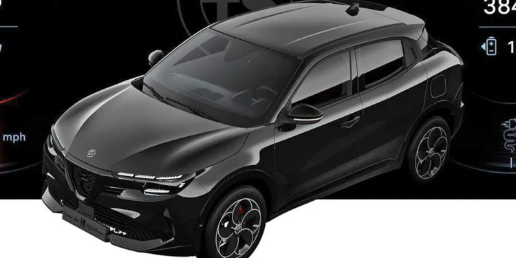 New Alfa Romeo compact SUV leaked image