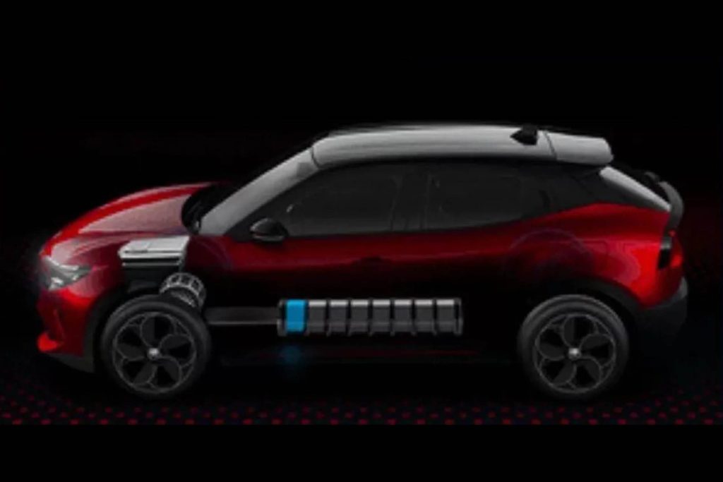 New Alfa Romeo compact SUV side profile leaked