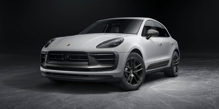 Porsche Macan T front three quarter view