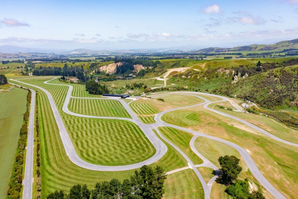 Rodin Cars test facility in South Island, New Zealand