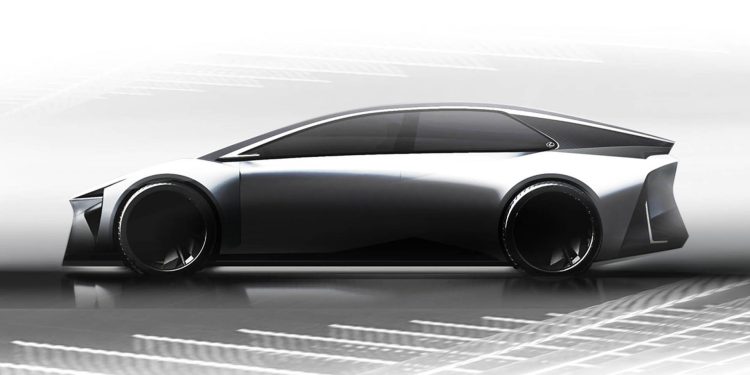 Toyota next-generation EV sketch