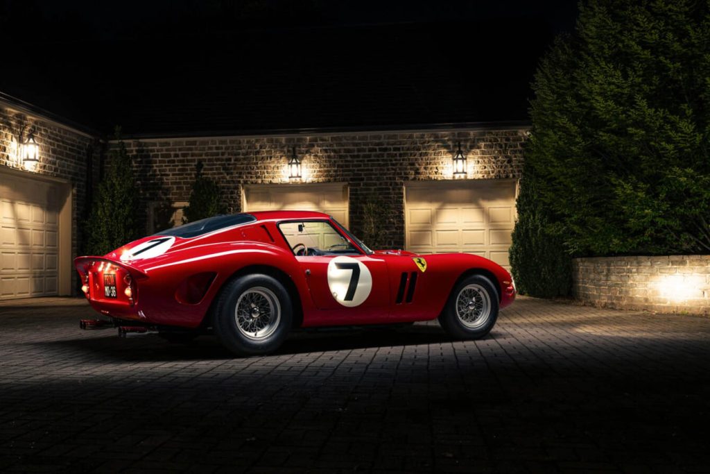 Ferrari 250 GTO rear three quarter view