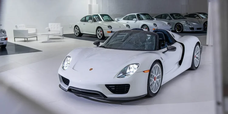 2015 Porsche 918 'Weissach' Spyder in The White Collection