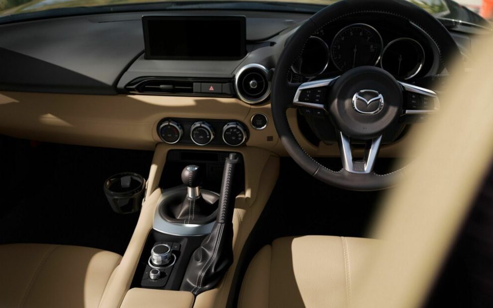2024 Mazda MX-5 ND facelift tan interior