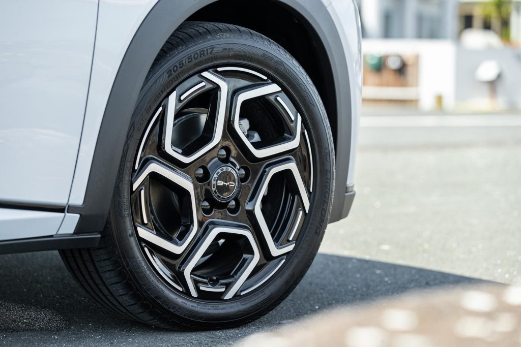 BYD Dolphin Extended wheel detail
