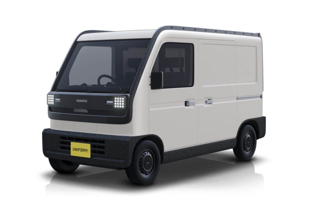 Daihatsu Uniform Cargo concept front three quarter view