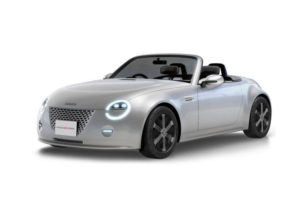 Daihatsu Vision Copen concept front three quarter view