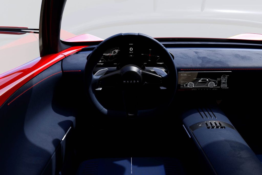 Mazda Iconic SP concept interior