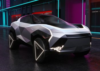 Nissan Hyper Punk concept front three quarter view