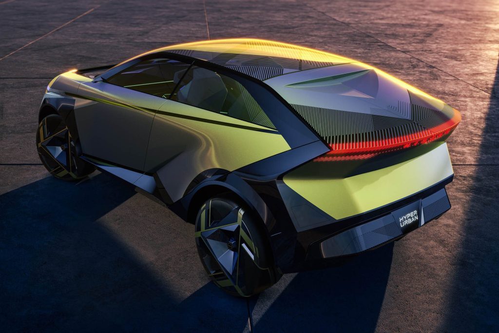 Nissan Hyper Urban concept rear three quarter view