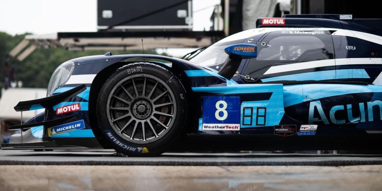 Oreca Petit Le Mans car driven by Scott McLaughlin