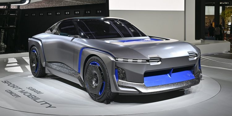 Subaru Sport Mobility concept front three quarter view