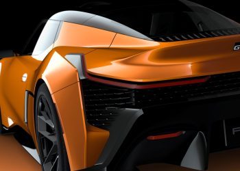 Toyota FT-Se concept rear quarter close up view