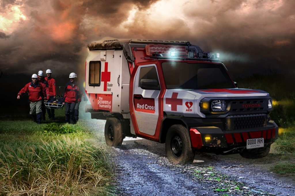 Toyota IMV 0 ambulance concept