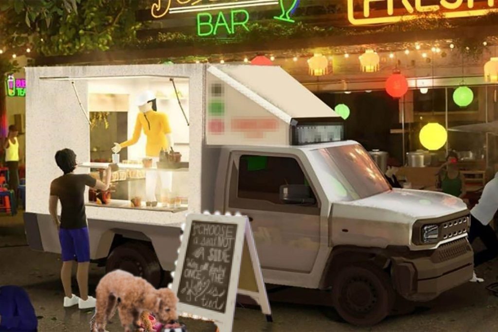 Toyota IMV 0 food truck concept