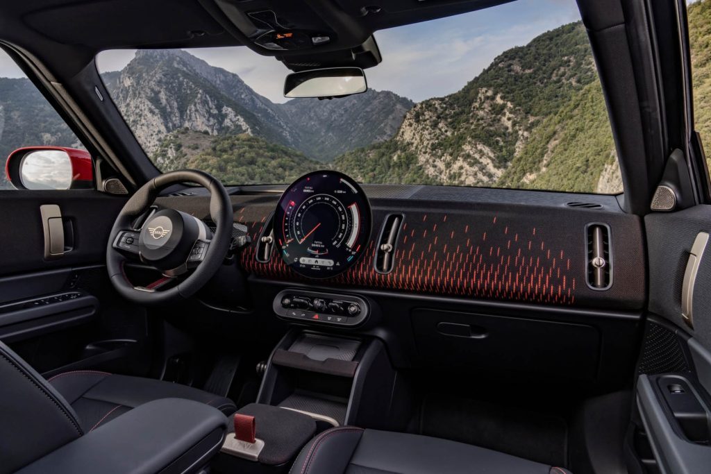 2024 Mini Countryman John Cooper Works interior