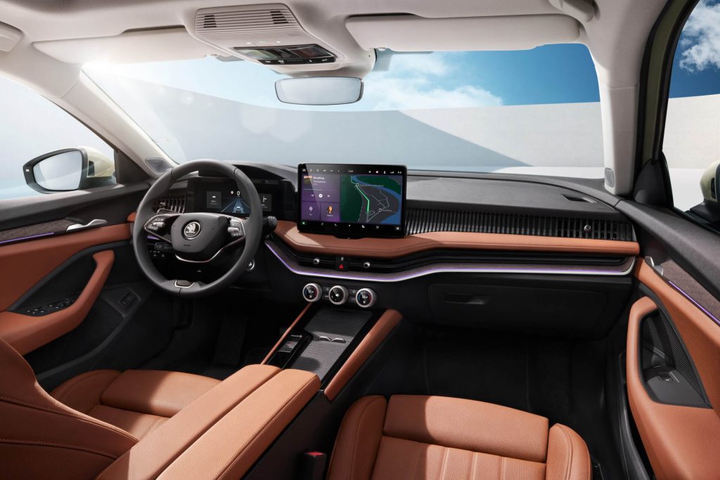 2024 Skoda Superb interior