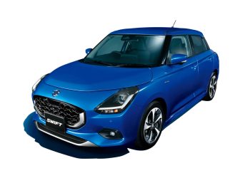 2024 Suzuki Swift front three quarter view