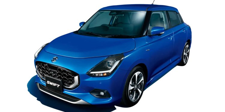 2024 Suzuki Swift front three quarter view